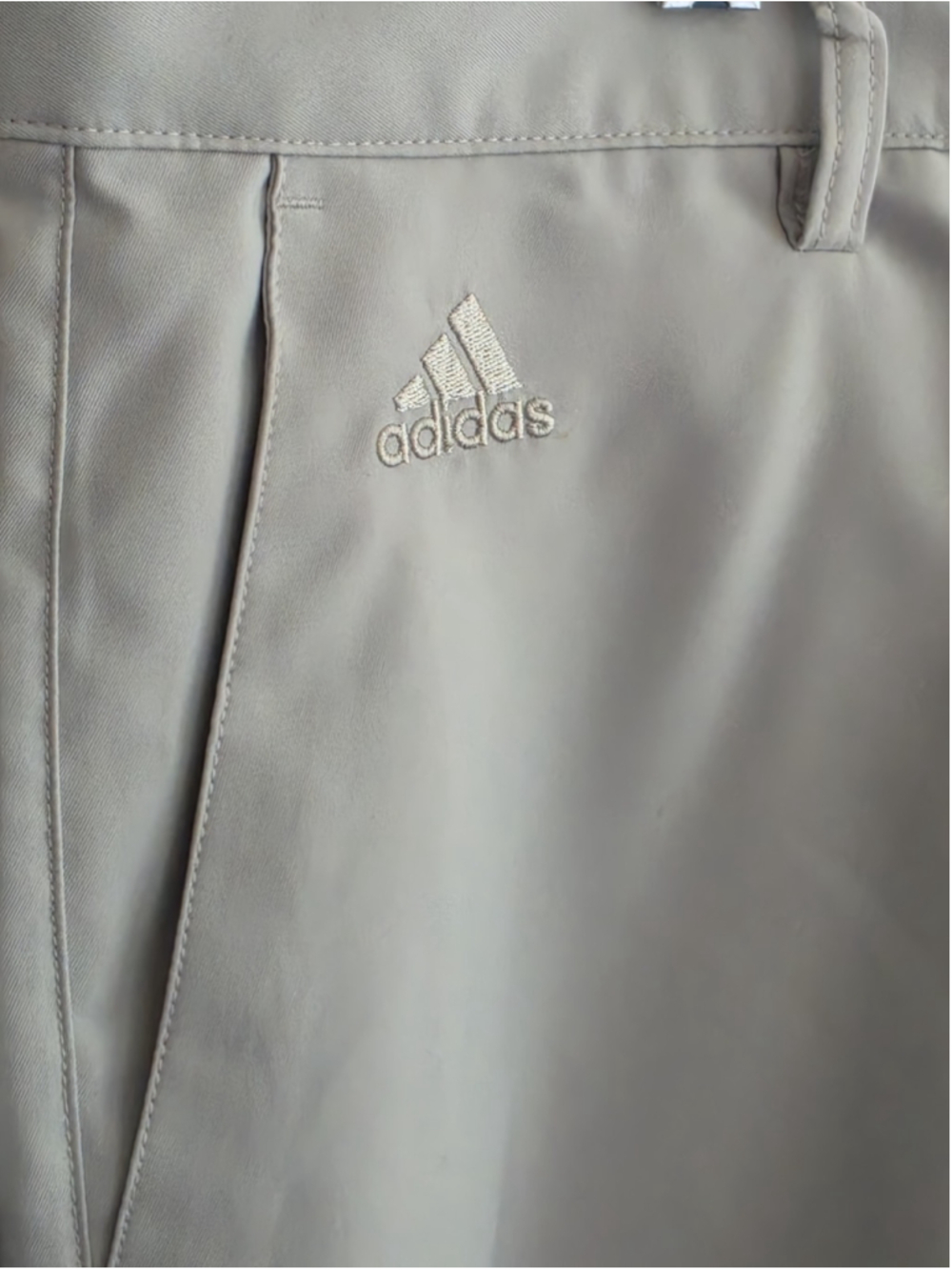 NWT Adidas Men's Performance Golf Shorts Grey Flat-Front Athletic 36 Climalite - Picture 3 of 10